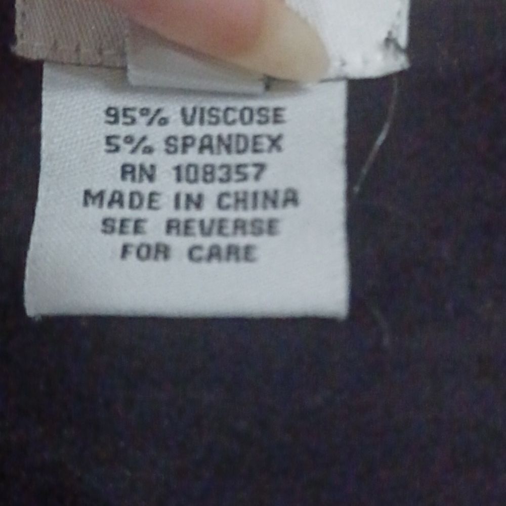Black Embroidered Top by Even - Picture 5 of 7